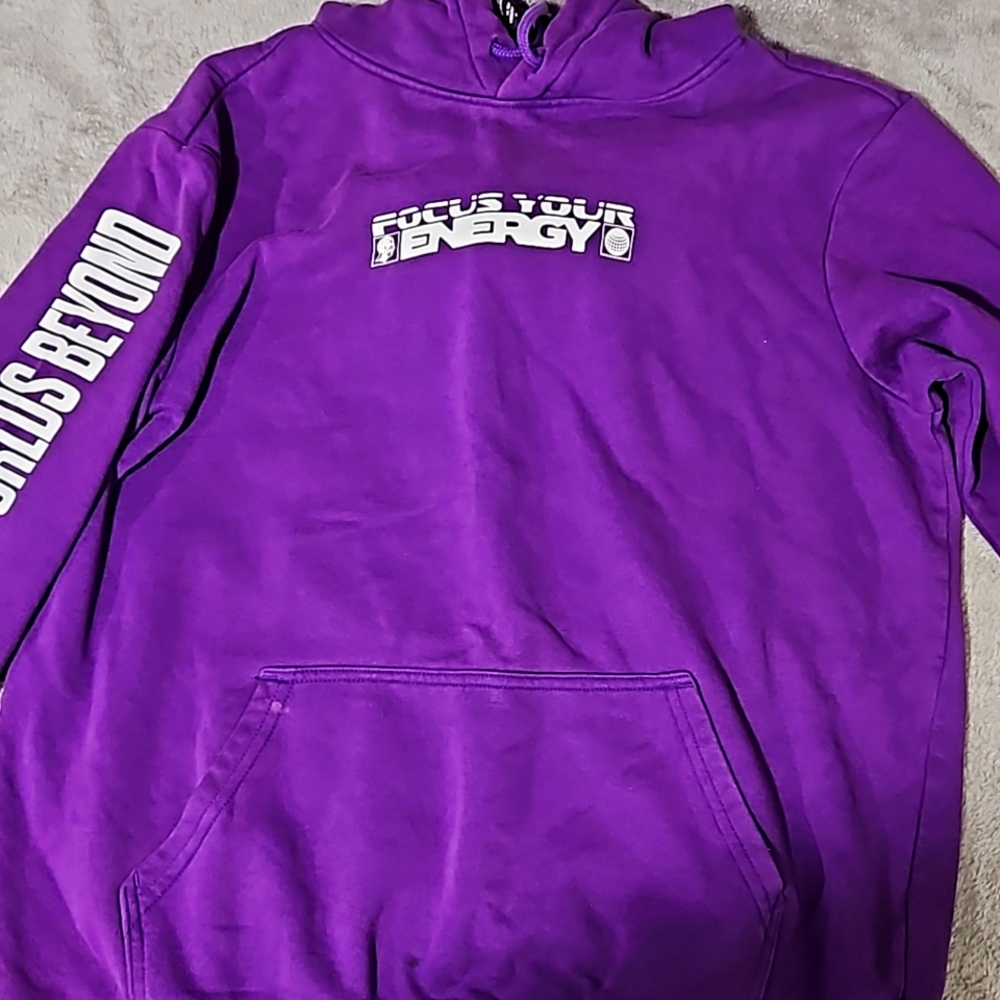 H&M Purple Mens Hoodie